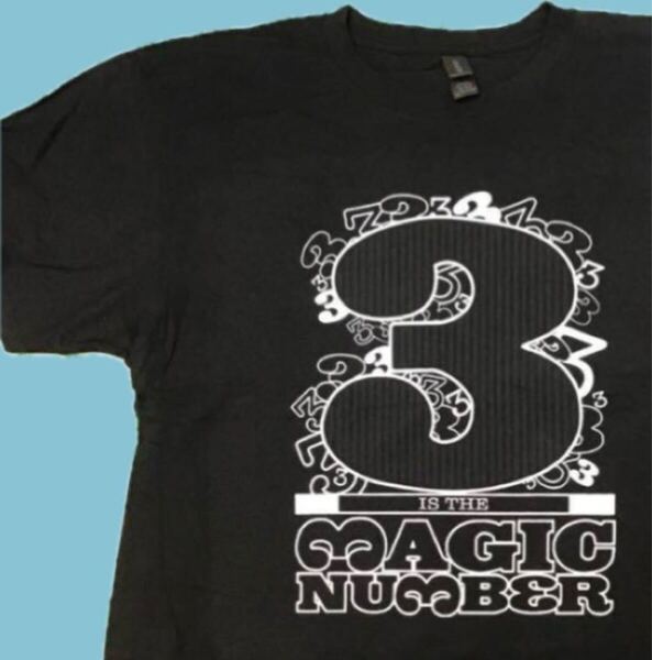 2XL/新品/DE LA SOUL/Buddy/The Magic NumberモチーフTシャツ/デラソウル/BK