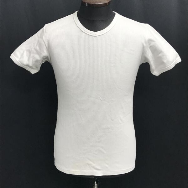 訳あり新古品★アヴィレックス/AVIREX U.S.A.★半袖Tシャツ【メンズS/白/white/無地/Vネック】かトソー/Tops/Shirts◆BH965