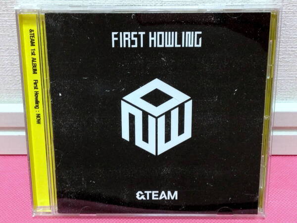 &TEAM エンティーム「First Howling : NOW」初回プレス通常盤 日本盤CD/ほぼ美品!
