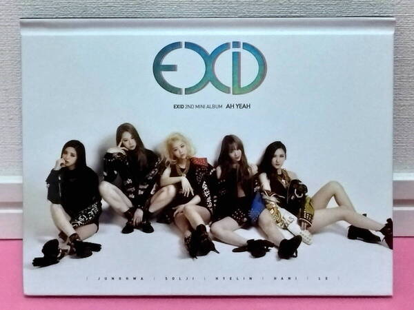K-POP♪ EXID 2nd Mini ALBUM「AH YEAH」韓国盤CD 廃盤!レア入手困難!ディスク良好!