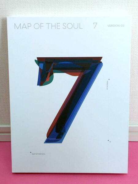 K-POP♪ BTS 防弾少年団 4集「MAP OF THE SOUL 7」Ver 3 韓国盤CD 廃盤!ほぼ美品!※厚みの関係から簡易梱包※