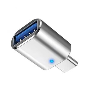 USB A to C 変換アダプター Type C to USB A ドライバー不要 LED インジケータ 超小型変換アダプター OTG Plug and Play Converter