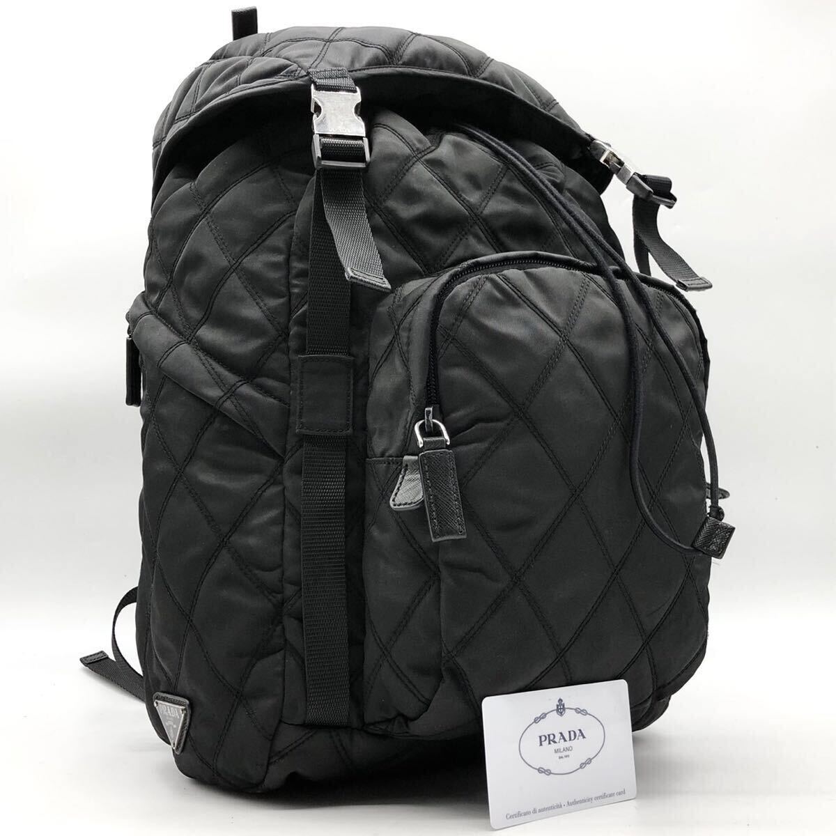 美品【プラダ】ナイロンバックパック VZ0 Yahoo!オークション -「vz」(リュック) (プラダ一般)の落札相場
