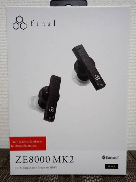 【送料無料・新品未使用】final ZE8000 MK2 ワイヤレスイヤホン 黒