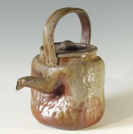 江戸時代 天保期 古備前焼 土瓶 骨董品 時代物 茶道具 置物 古備前 備前焼