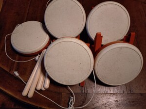 Wii 太鼓の達人 太鼓とバチ 5台