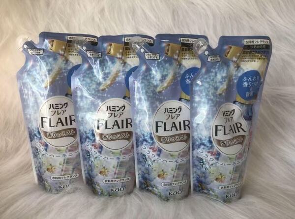 新品 匿名発送 送料無料 未開封 花王 フレアフレグランスミストフラワー&ハーモニー詰替240ml4点