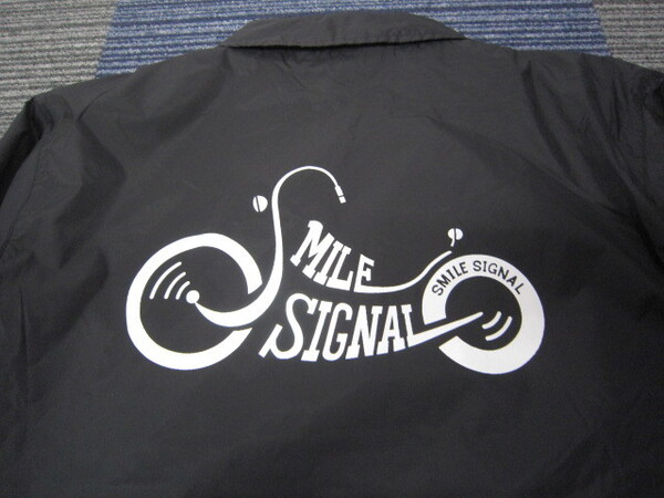 オリジナルコーチジャケット・SMILE SIGNAL・Sサイズ・新品未使用