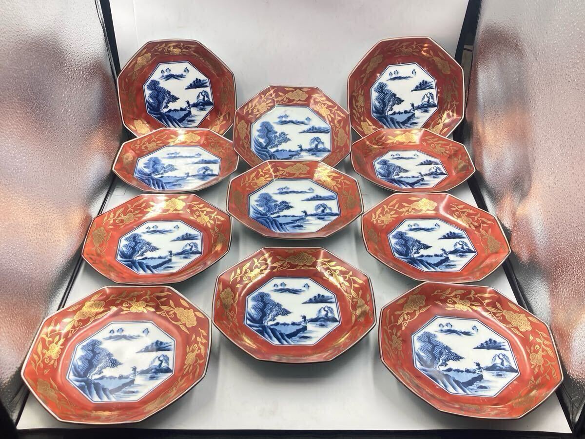 Yahoo!オークション -「八角 皿」(皿) (九谷)の落札相場・落札価格