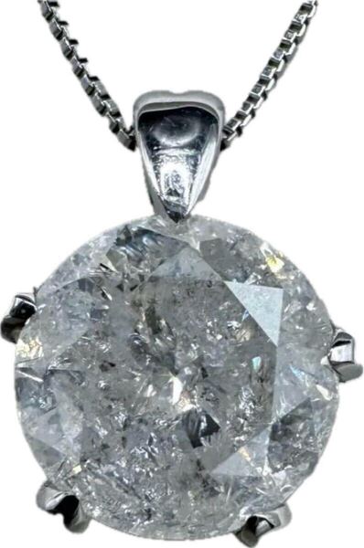 【宝石鑑別書】付 天然ダイヤモンド 一粒1.0ct Pt900ペンダント♪ Pt850ネックレス 42cm♪ 刻印あり☆ ネックレス専用ケース付