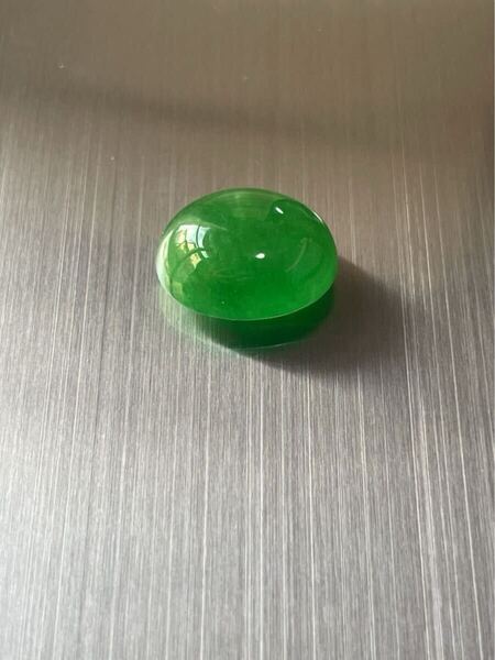 天然翡翠裸石 アイスジェイダイト カボションルース jewelry ジュエリー ハイグレード ◆綺麗な濃い緑色 ◆31.0ct MIRE1075
