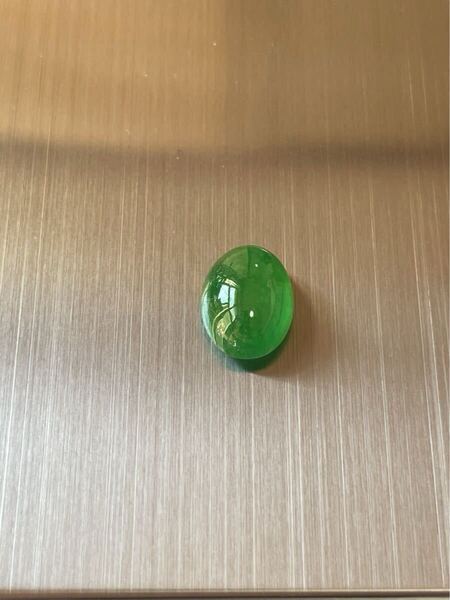 海麗 天然翡翠裸石 アイスジェイダイト カボションルース 高級jewelry ジュエリーオーダーメイド用 重さ13.0ct MIRE1070
