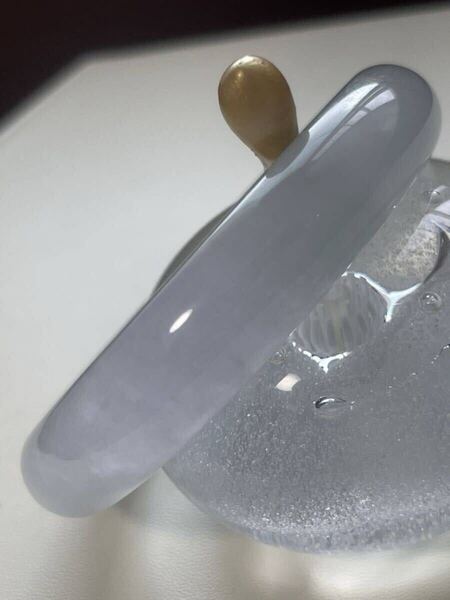 半額 天然無処理 本翡翠バングル 高糯氷種 56.3mm×13.0mm×8.3mm 重さ279.5ct 翡翠腕輪 YLJ 00005