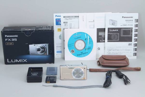 〓美品〓Panasonicパナソニック LUMIX DMC-FX35 デジタルカメラ #5686