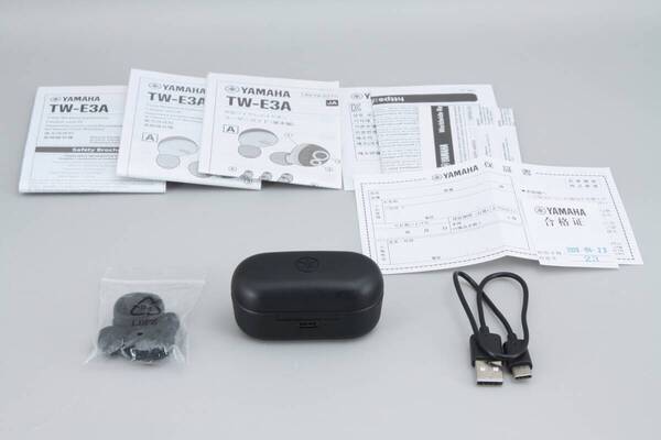 〓良品〓YAMAHAヤマハ TW-E3A ワイヤレスイヤホン @5687