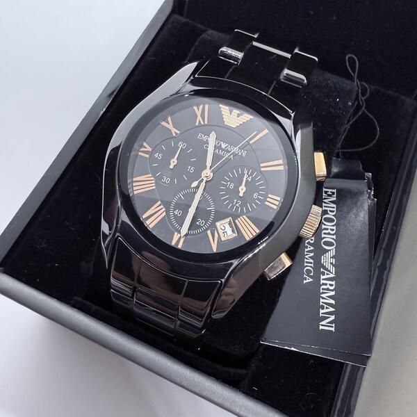 未使用品 エンポリオアルマーニ AR1410 EMPORIO ARMANI 腕時計 クォーツ 稼働品