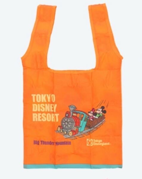 ディズニー カプセルトイ エコバッグ ビッグサンダー・マウンテン 新品 東京ディズニーリゾート ビッグサンダーマウンテン