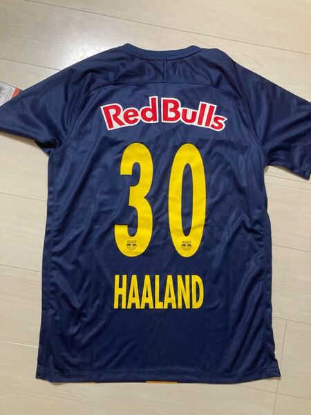 【新品タグ付き】Redbull Salzburg レッドブルザルツブルク 2019-20アウェイユニフォーム 30番 Haaland ハーランド ノルウェー代表