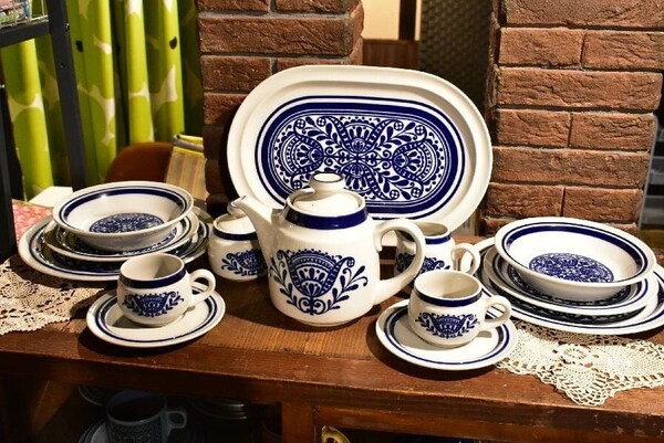 ノリタケ PRIMASTONE プリマストーン コーヒーセット ティーセット 計14点 カップ ソーサー ティーポット プレート花柄 ディナーセット