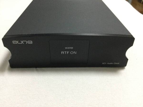 音質向上の秘策! aune audio アウネオーディオ クロックジェネレーター ブラック XC1