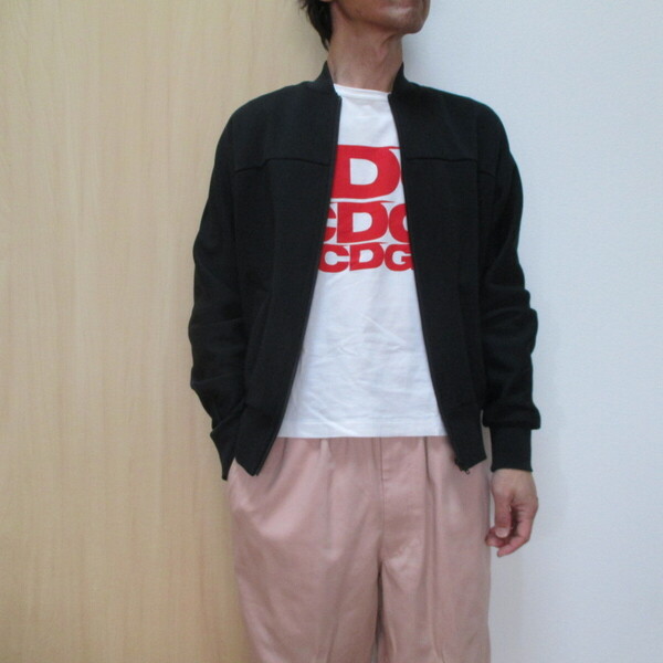 COMME des GARCONS 青山オリジナル トラックジャケット ブラックM コムデギャルソンオムプリュス ジュンヤ ドゥ シャツ