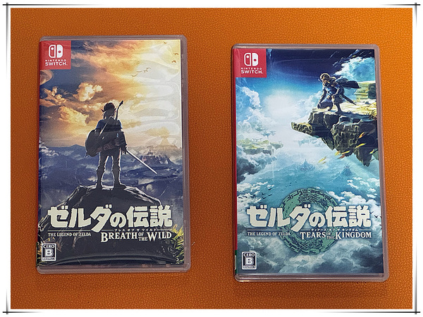 【中古】 ゼルダの伝説 ブレスオブザワイルド、ティアーズ オブ ザ キングダム 2個セット
