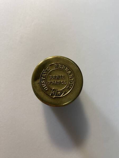 缶ベル GUSTAVE BERNARDEL 真鍮缶 ラベルなし