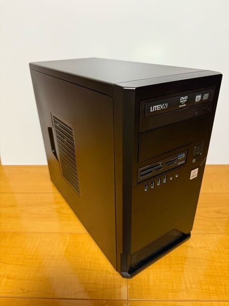 Windows11 デスクトップパソコン intel Core i3 10100 メモリー 8GB SSD 480GB ミニタワーケース DVDドライブ搭載 Wi-Fi Bluetooth対応