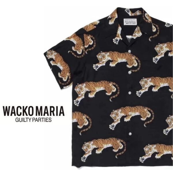 【XL】WACKOMARIA ワコマリア ハワイアン リーペリーアロハシャツ 虎 アロハシャツ 和柄