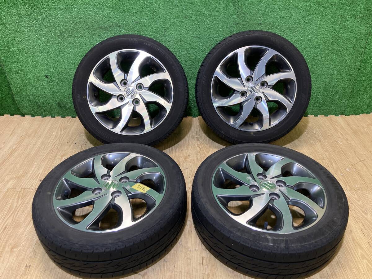 スズキ純正 165/55R14 14インチホイールタイヤ付 379 - メルカリ