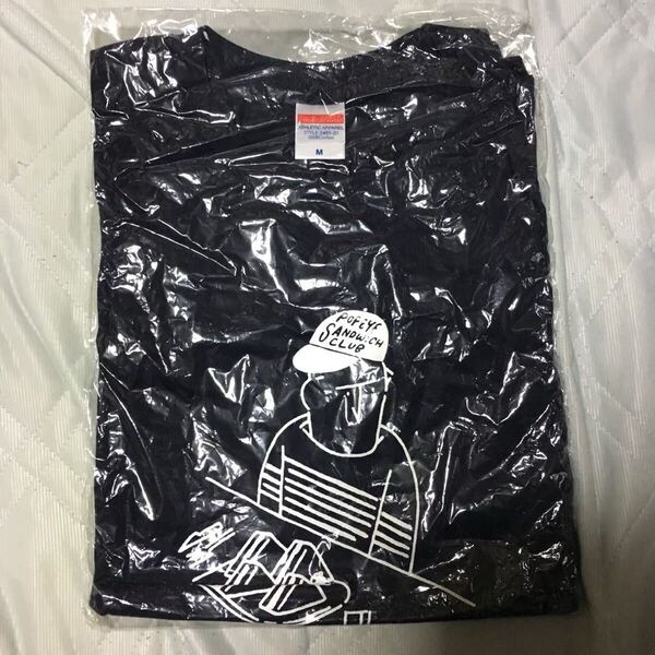 長場雄 Tシャツ サンドイッチ Navy Mサイズ ネイビー Yu Nagaba POPEYE ポパイ ユニセックス 半袖 新品未使用