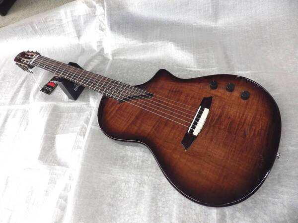 Martinez マルティネス 軽量 フルホロウ エレガットギター クラシックギター HISPANIA / Cognac