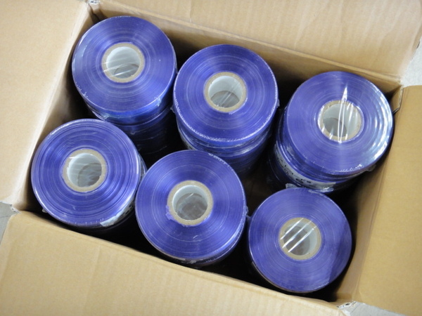 エースレコード 紫・29巻セット 巾:50㎜ 長さ:500m 重量:500g スズランテープ 梱包 結束 誘引 手芸 ポンポン ハンドメイド