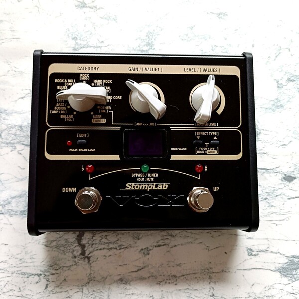 VOX マルチエフェクター ギター コンパクト StompLab SL1G ヴォックス ギター用マルチエフェクター