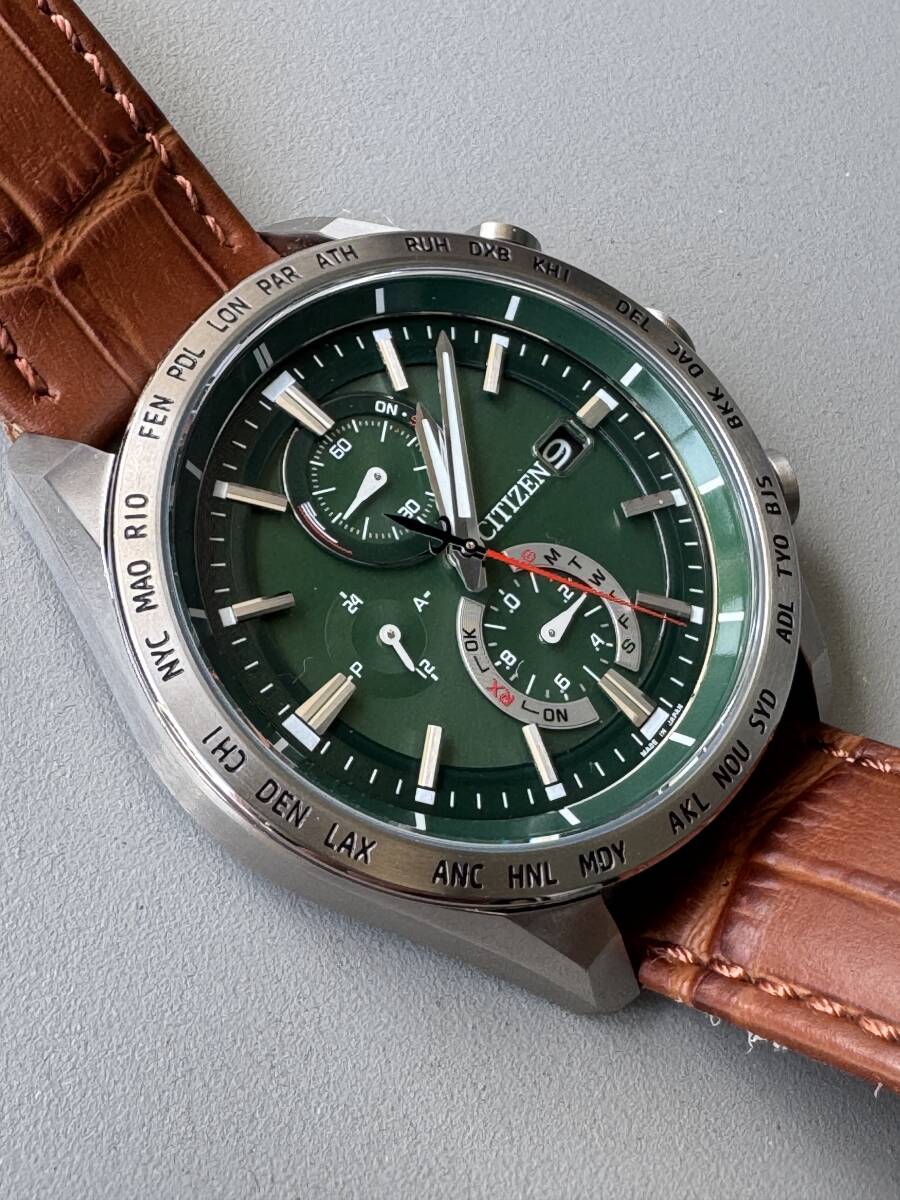 稼働品 シチズン アテッサ エコドライブ CITIZEN ATTESA ECO
