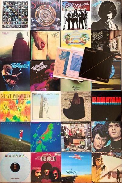 LP 洋楽 Hard Rock Prgレコード 一箱 52枚 セット/ Kansas Nice Pat Travers Ramatam Bad Company YES ELP Focus Utopia Foghat 他