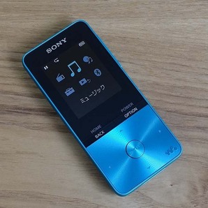◆◆SONY Walkman ソニーウォークマン NW-S313 4GB ブルー Bluetooth搭載 美品 動作良好 バッテリー超長持ち|NW-1037◆◆