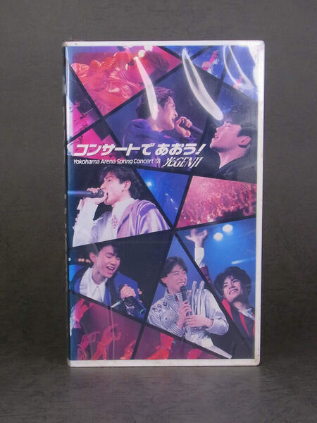 【未開封・未使用】光GENJI コンサートであおう! Yokohama Arena Spring Concert'91 当時物【VHS】
