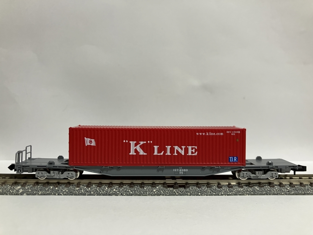JR貨車 コキ107形（コンテナ付）｜製品情報｜製品検索｜鉄道模型