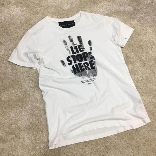 【 David Lindwall 】Tシャツ M キムタク HERO 木村拓哉