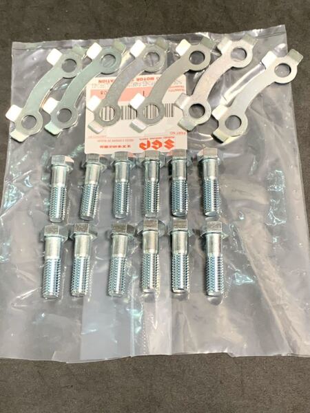 GT750 フロントディスクローターボルト GSX400F 純正新品 GSX400E GS550 GS750 GT550 GS400 スズキ ブレーキ