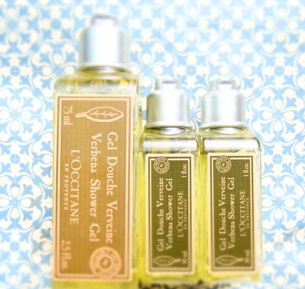 ロクシタン ヴァーベナ シャワージェル 75ml×1 30ml×2 アメニティ