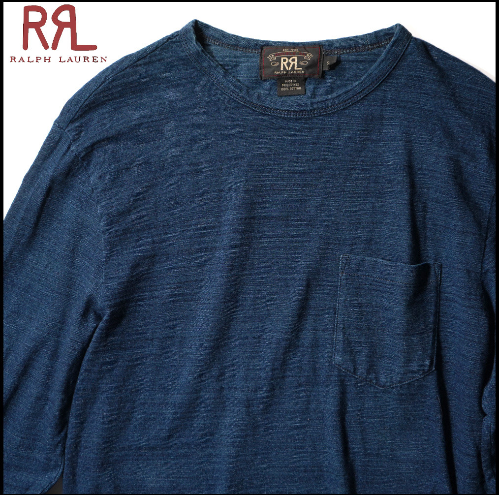 Yahoo!オークション -「rrl インディゴ tシャツ」(ブランド別