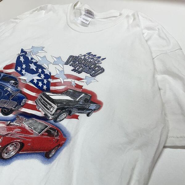 GILDAN TIN LIZZIE フォード アメ車 半袖Tシャツ メンズXL