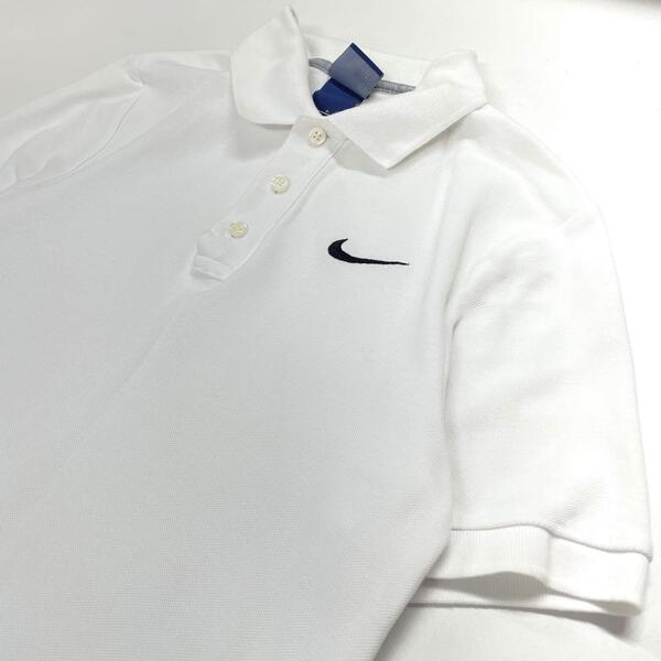 NIKE 半袖 ポロシャツ ホワイト メンズS