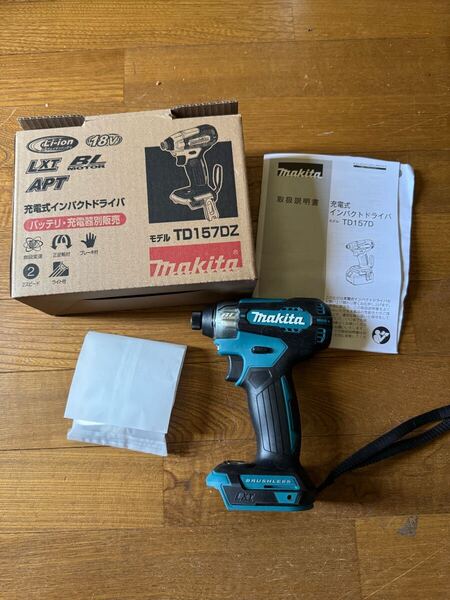 マキタ makita 18V 充電式インパクトレンチ TD157DZ 新品未使用 電動工具 充電式ドライバドリル