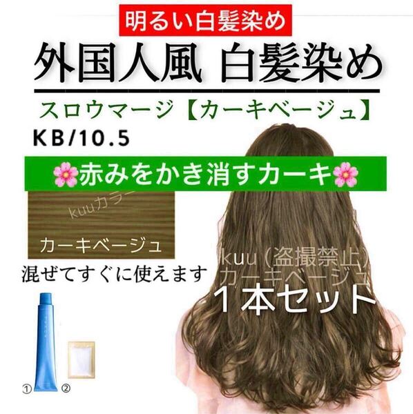 スロウカラー THROW スロウマージ 白髪染め ヘアカラー KB19 (トリートメント 同梱希望は購入前にコメントください)