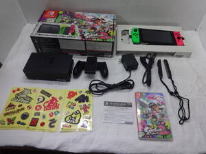 A907 Nintendo Switch スプラトゥーン2モデル Splatoon2