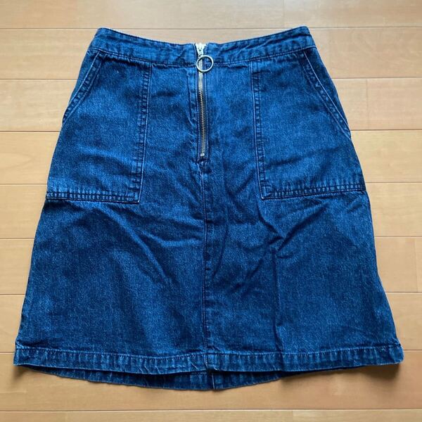 美品☆デニムスカート ミニスカート♪レディースM