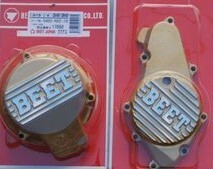 BEET ビート CBX400F CBR400F スターターカバー ジェネレーターカバー ゴールド 0401-H02-10 + 0402-H02-10 正規品